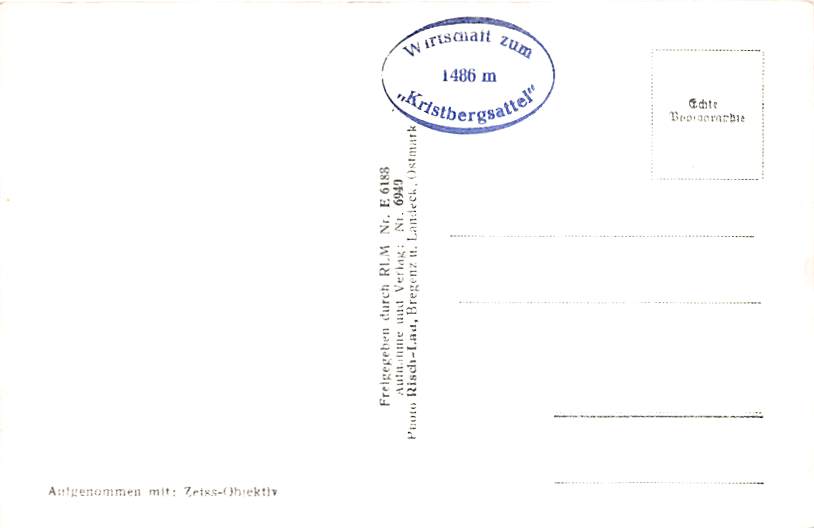 Innerberg, gegen Rhätikon