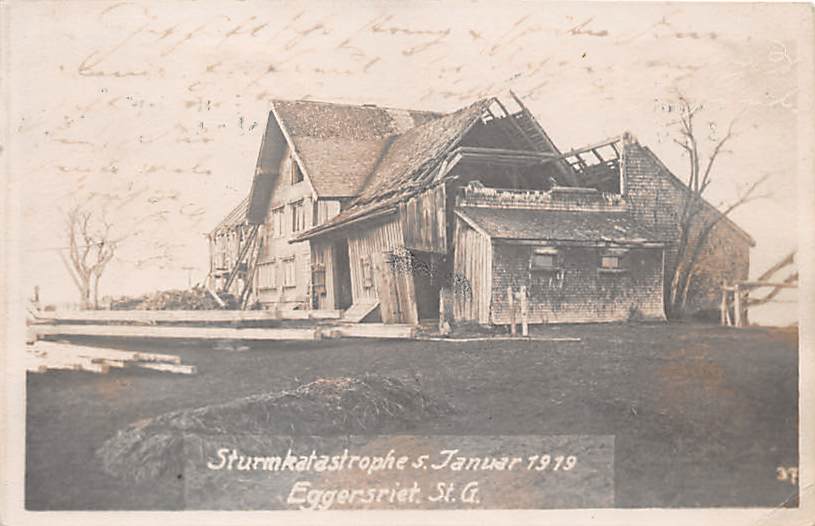 Eggersriet, Sturmkatastrophe Januar 1919