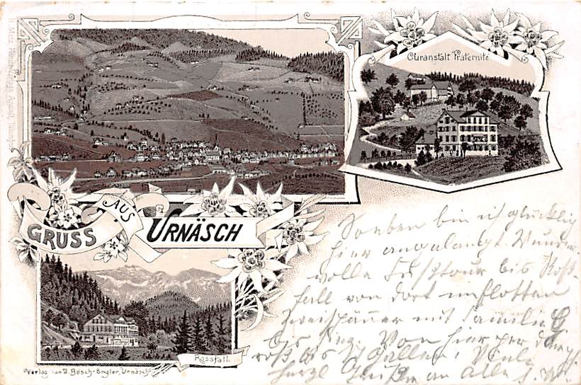Urnäsch, Rossfall, Fraternite, Litho