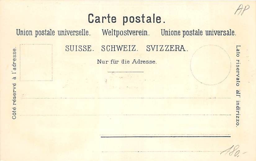 Speicher, Gruss aus Speicher, Vögelinsegg, Litho