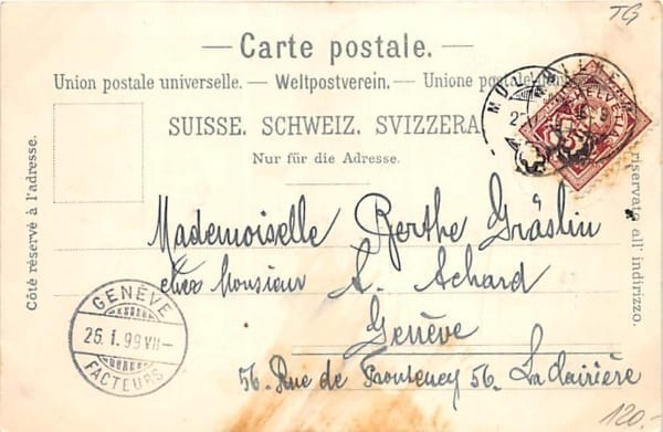 Müllheim, Gruss aus Müllheim, Litho
