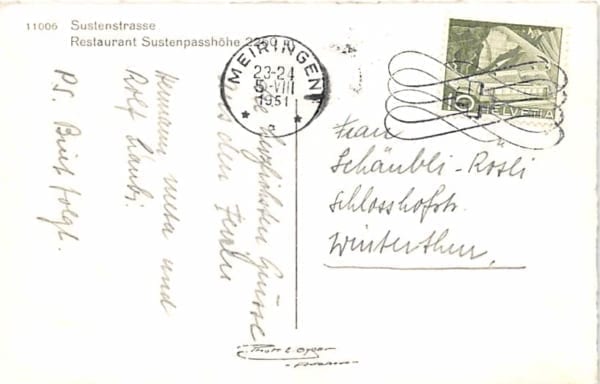 Sustenpass, Restaurant Sustenpasshöhe