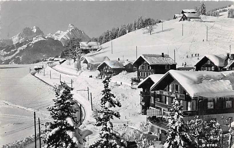 Saanenmöser, Montreux-Berner Oberland-Bahn