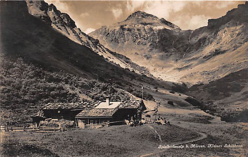 Spielbodenalp, bei Mürren, Kleines Schilthorn