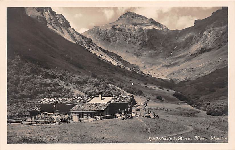 Spielbodenalp, bei Mürren, Kleines Schilthorn
