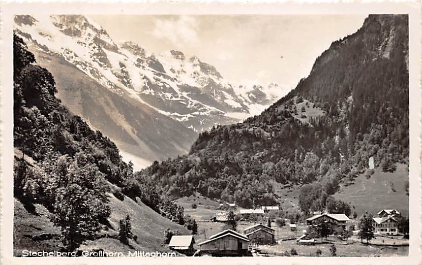 Stechelberg, Grosshorn, Mittagshorn