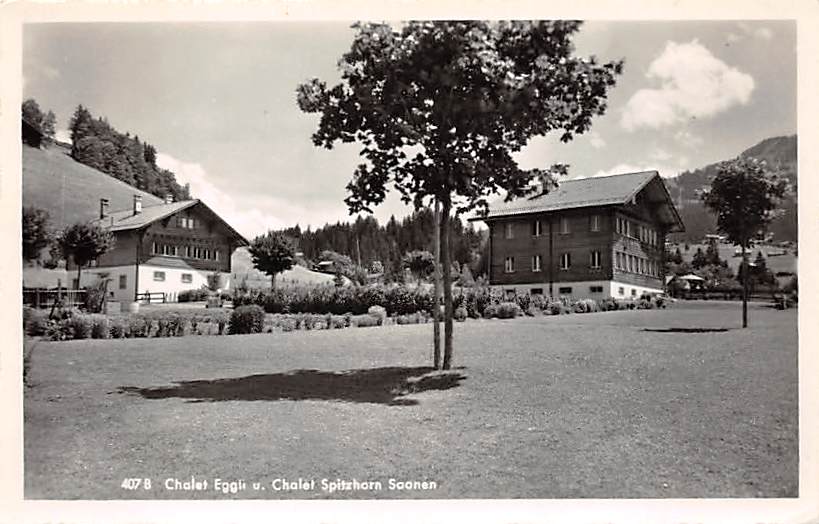 Saanen, Chalet Eggli, Chalet Spitzhorn