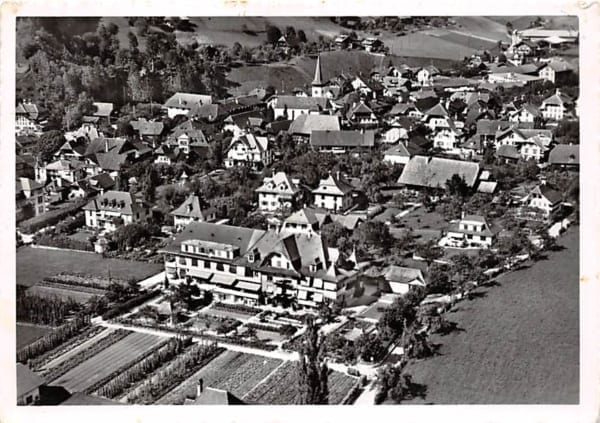 Oberdiessbach, Fliegeraufnahme Spital