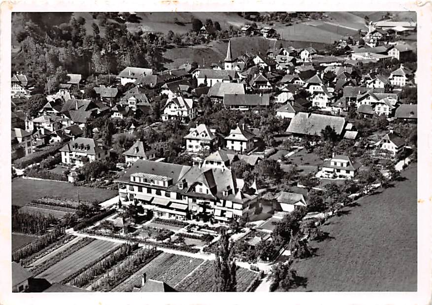 Oberdiessbach, Fliegeraufnahme Spital