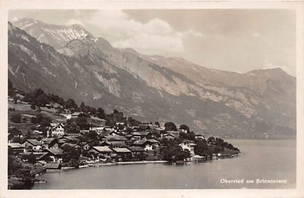 Oberried, am Brienzersee