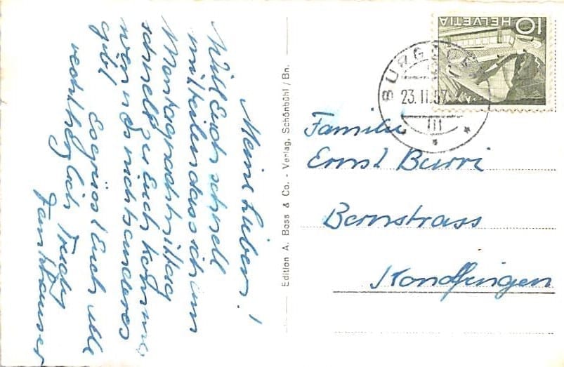 Oppligen, Fliegeraufnahme