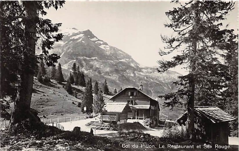 Col du Pillon, Le Restaurant et Sex Rouge