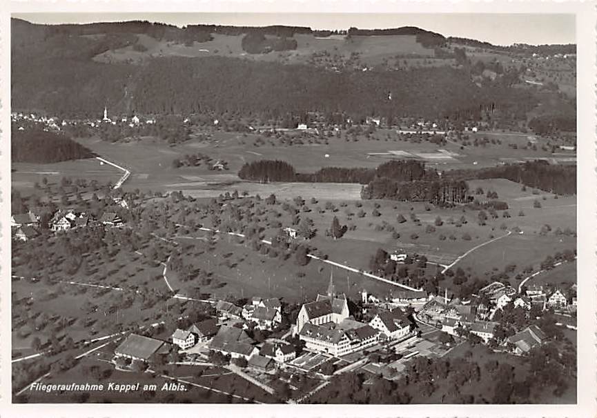 Kappel am Albis, Fliegeraufnahme