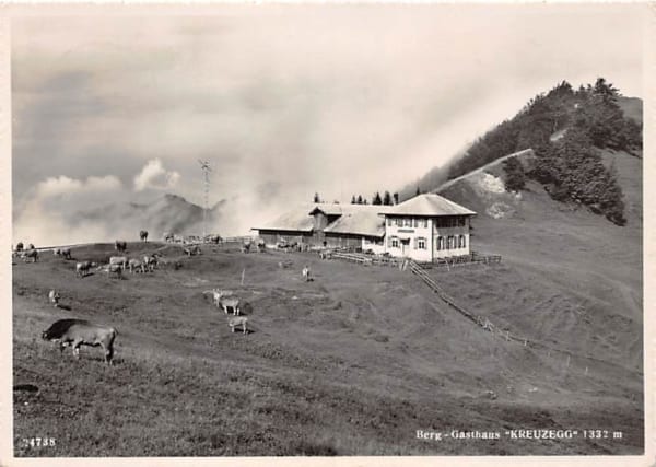 Kreuzegg, Berggasthaus Kreuzegg