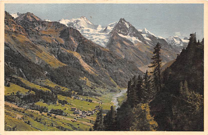 Zinal, Rothorn, Besso, Gabelhorn, Mont Cervin