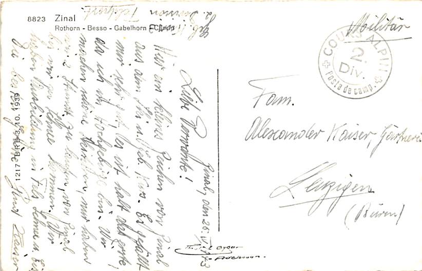 Zinal, Rothorn, Besso, Gabelhorn, Mont Cervin