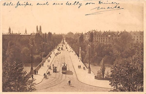 München, Blick vom Maximilianeum