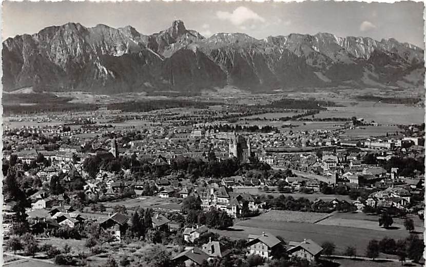 Thun, mit Stockhornkette