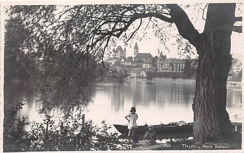 Thun, Aare Bassin, Kinder