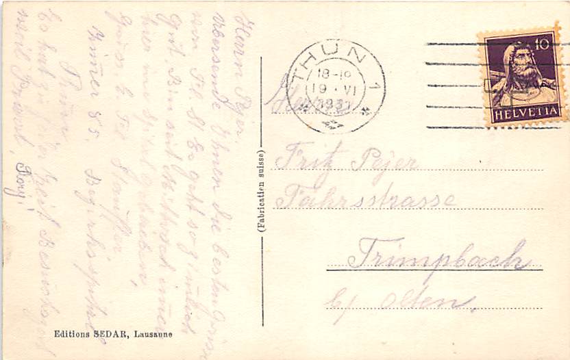 Thun, Bezirksspital und Lauenen