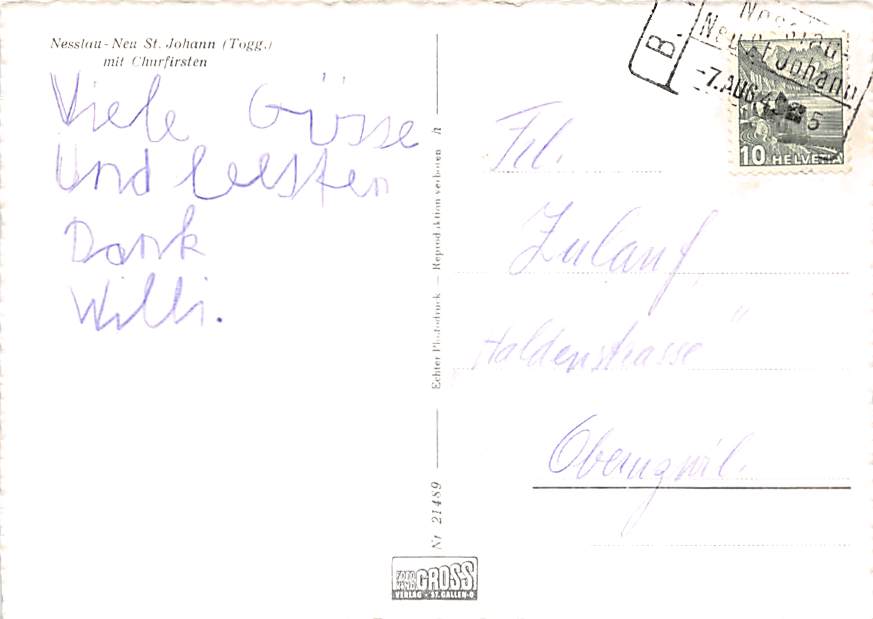 Nesslau, Neu St.Johann