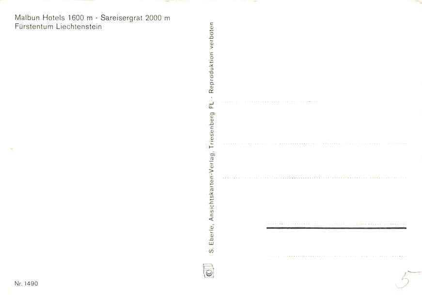 LIE - Malbun, Sareisergrat