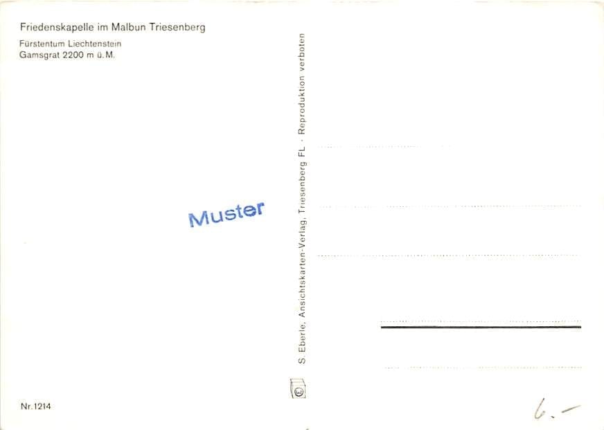 LIE - Malbun, Triesenberg, Friedenskapelle