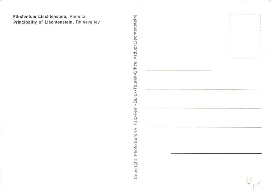 LIE - Fürstentum Liechtenstein, Rheintal