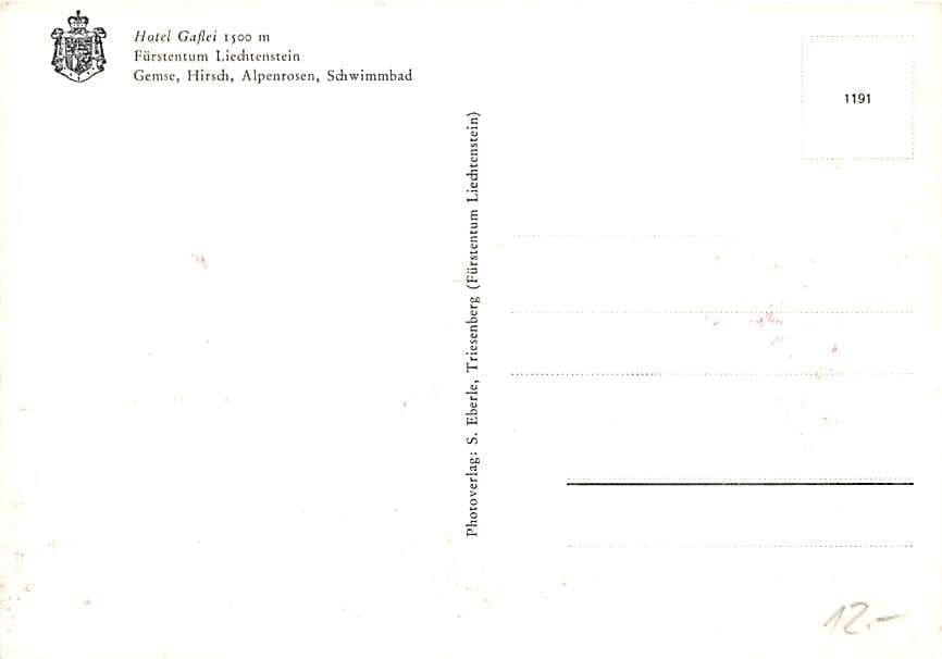 LIE - Gaflei, Hotel Gaflei, Gemse, Hirsch, Schwimmbad