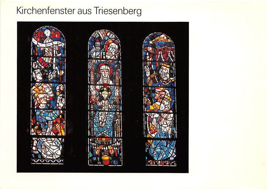 LIE - Triesenberg, Kirchenfenster