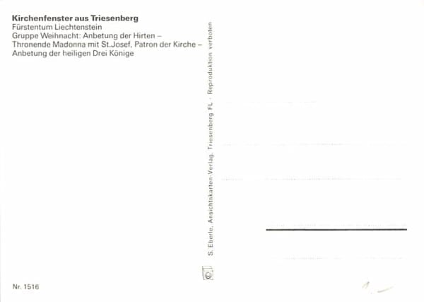 LIE - Triesenberg, Kirchenfenster