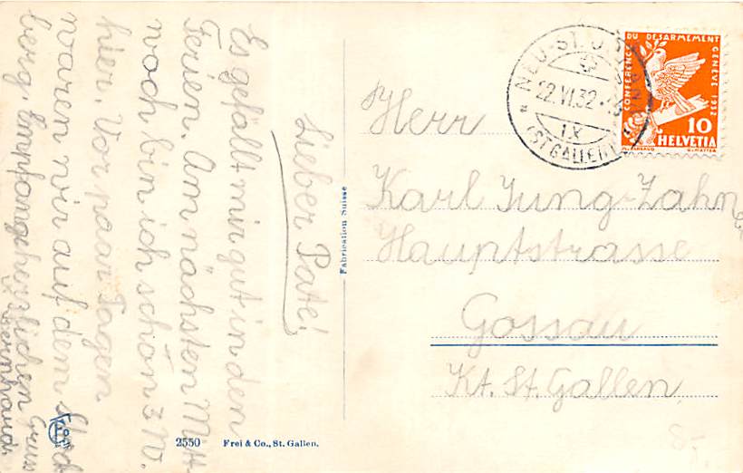 Neu St.Johann, Kinder Kurhaus Speer