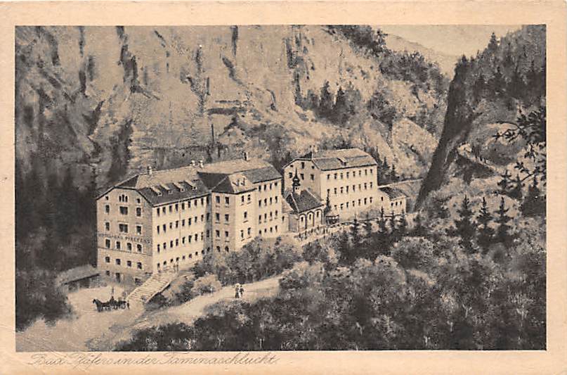 Bad Pfäfers, Taminaschlucht