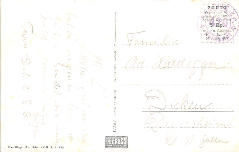 Mels, Sargans, mit Falknis