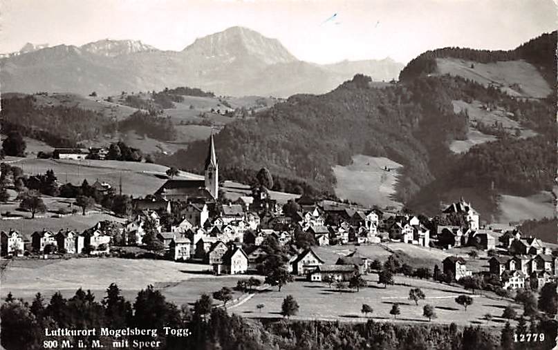 Mogelsberg, mit Speer