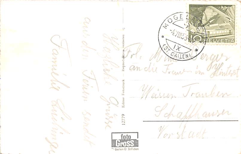 Mogelsberg, mit Speer