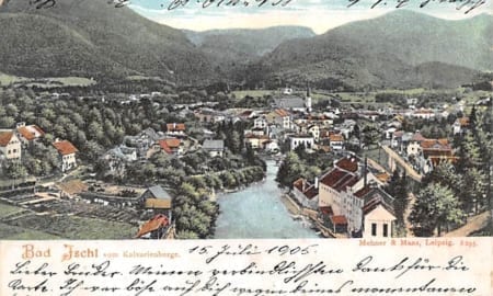 Bad Ischl, vom Kalvarienberge