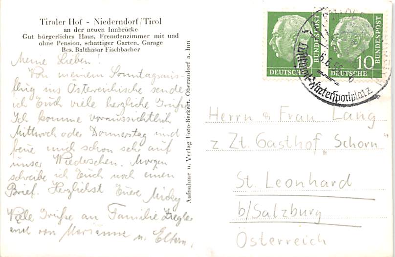 Niederndorf, Tirol, Tiroler Hof