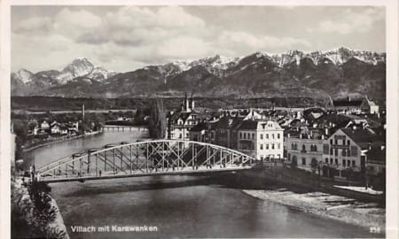 Villach, mit Karawanken