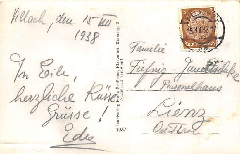 Villach, mit Karawanken