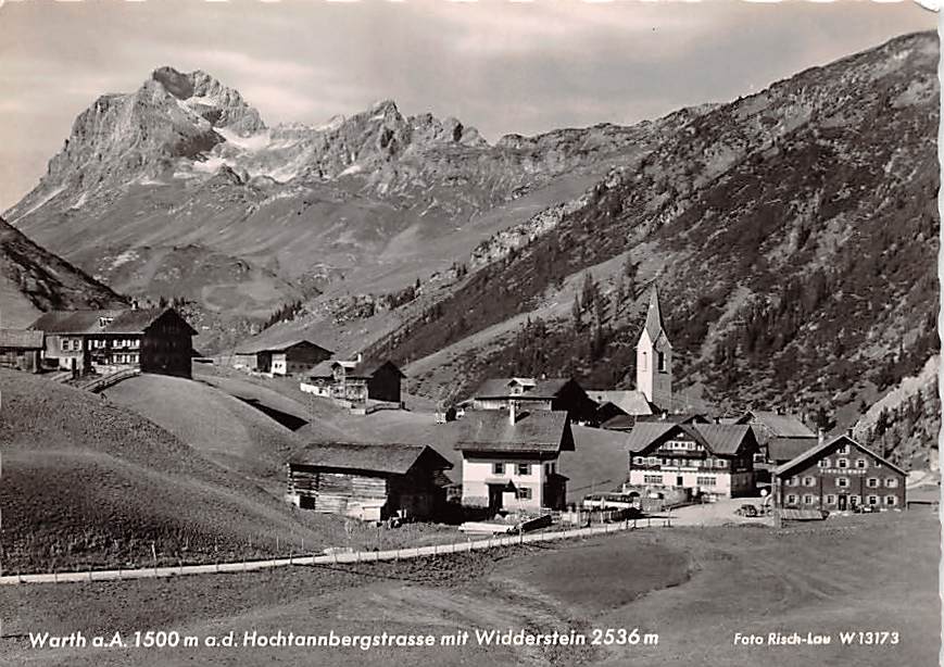 Warth, am Arlberg, Hochtannbergstrasse