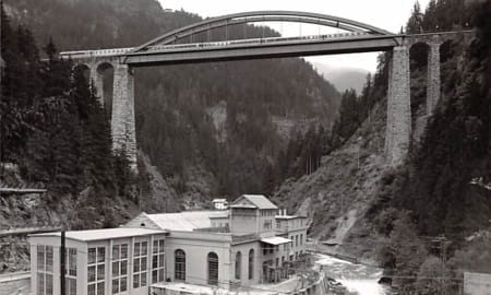 Wiesberg b. Landeck, Trisannabrücke