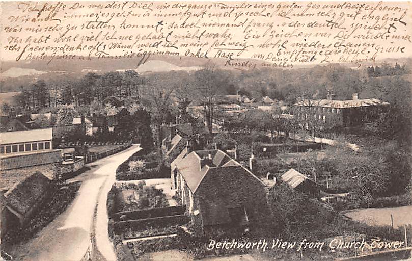 Betchworth, View from Church Tower