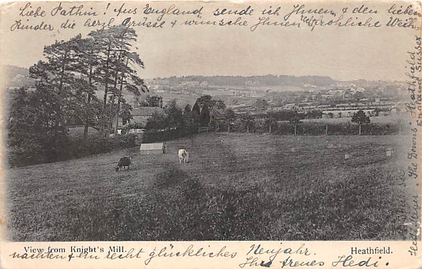 Heathfield, East Sussex, View from Knight's Mill