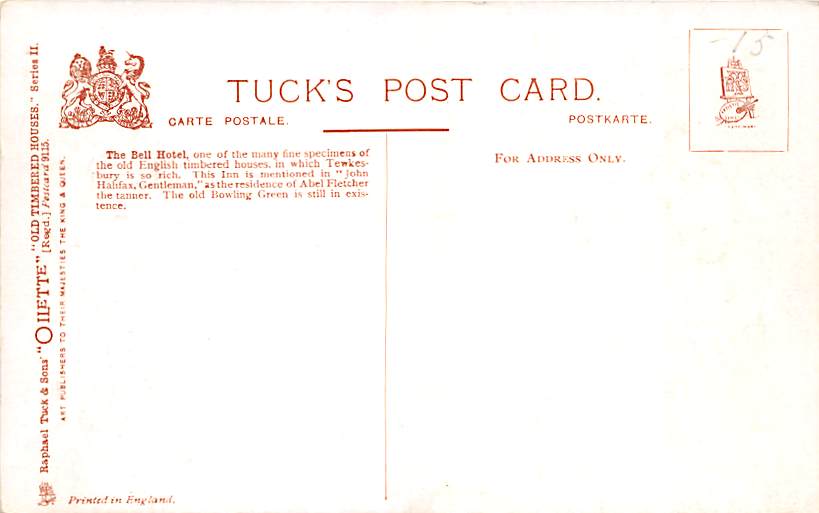 Tewkesbury, The Bell Hotel