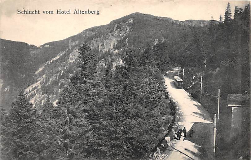 Altenberg, Schlucht vom Hotel Altenberg