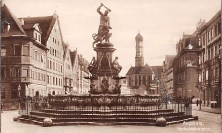 Augsburg, Herkulesbrunnen