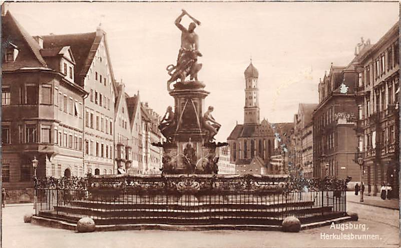 Augsburg, Herkulesbrunnen