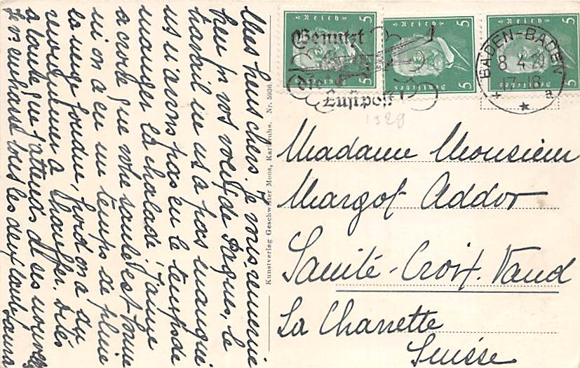 Baden-Baden, Partie an der Oos