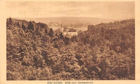 Bad Essen, Blick vom Sonnenbrink